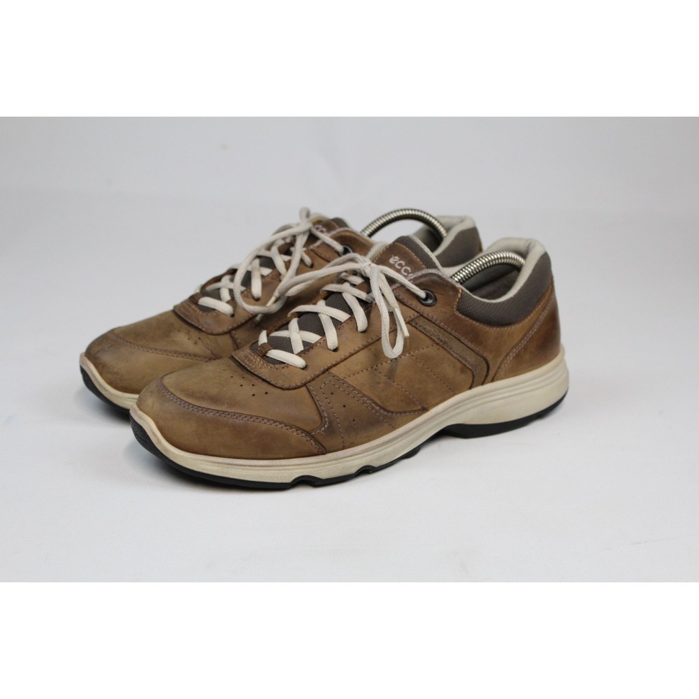 Ecco Brown Leather Men's Size 43 Shoes